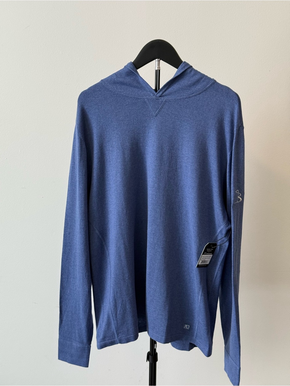 Anderson Ord Lannister Hoodie Men’s L  Mayfair Heather Cotton Cashmere Golf NWT